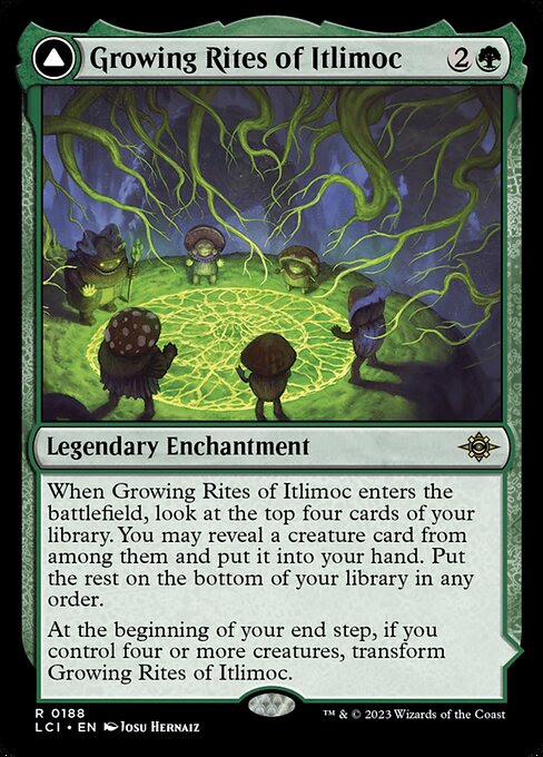Growing Rites of Itlimoc // Itlimoc, Cradle of the Sun card image