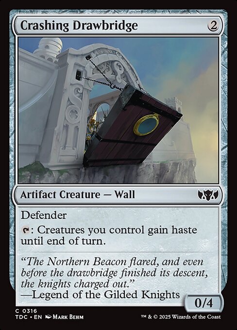 Crashing Drawbridge card image