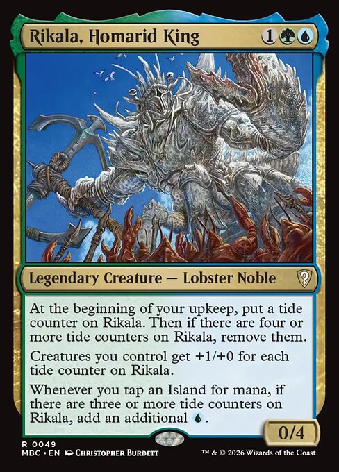 Rikala, Homarid King card image