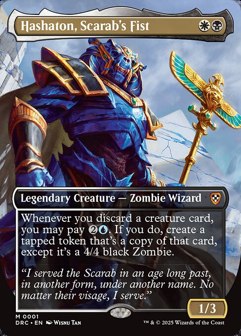 Hashaton, Scarab's Fist card image