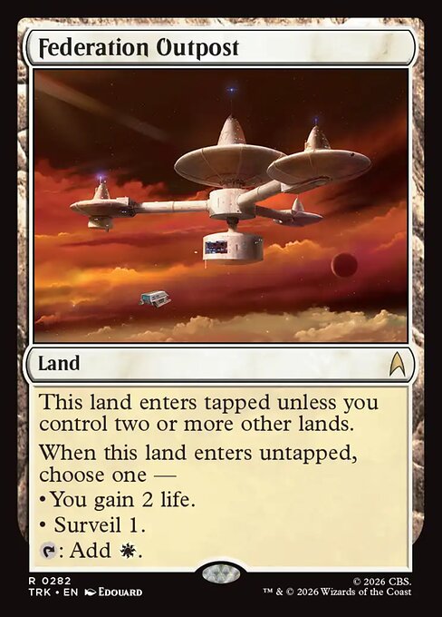 Federation Outpost card image
