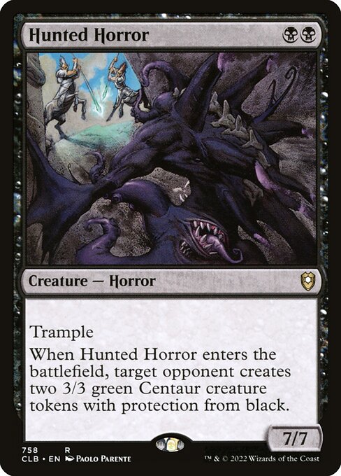 Hunted Horror card image