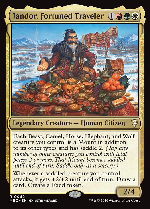 Jandor, Fortuned Traveler card image