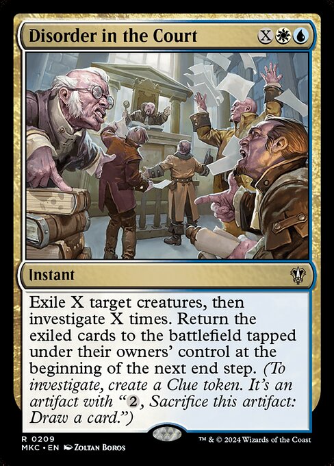 Disorder in the Court card image