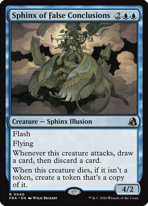 Sphinx of False Conclusions card image