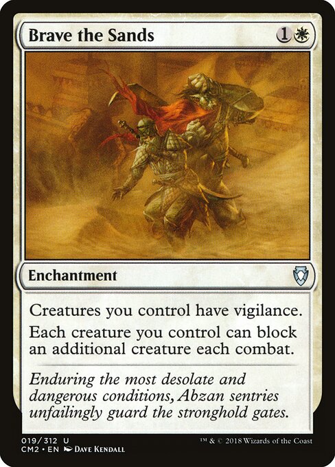 Brave the Sands card image