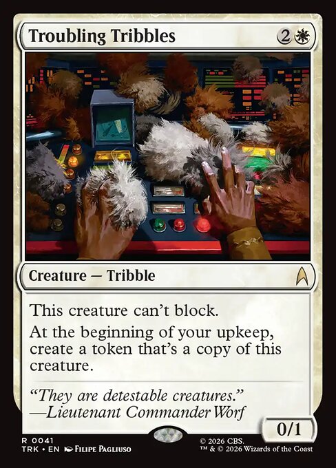Troubling Tribbles card image