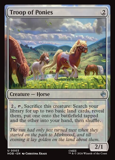 Troop of Ponies card image