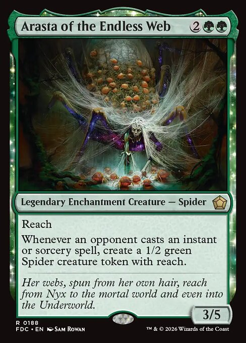 Arasta of the Endless Web card image