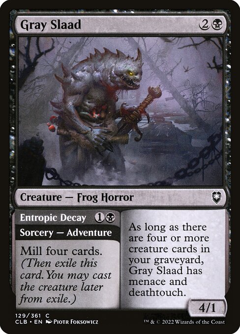 Gray Slaad // Entropic Decay card image