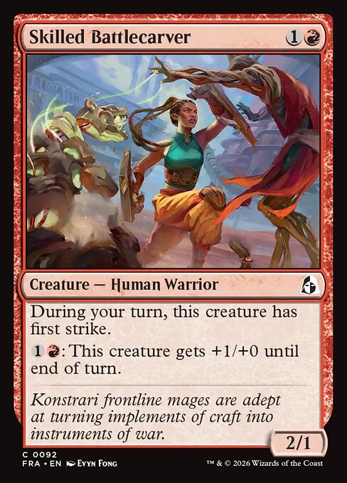 Skilled Battlecarver card image