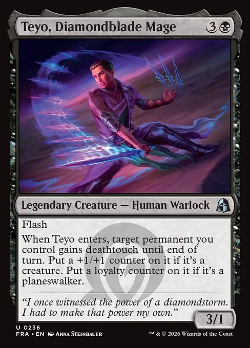 Teyo, Diamondblade Mage card image