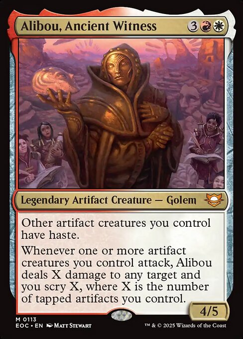 Alibou, Ancient Witness card image