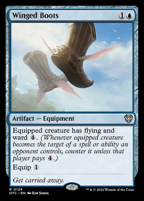 Winged Boots card image