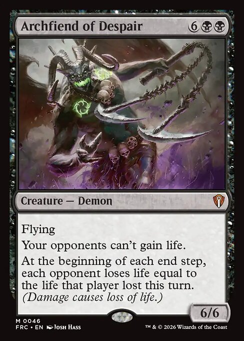 Archfiend of Despair card image