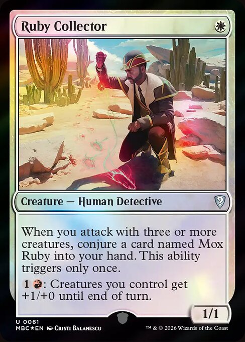 Ruby Collector card image