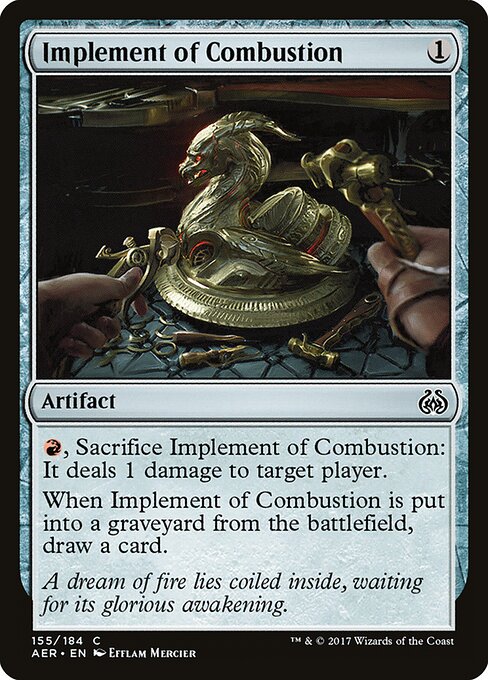 Implement of Combustion card image