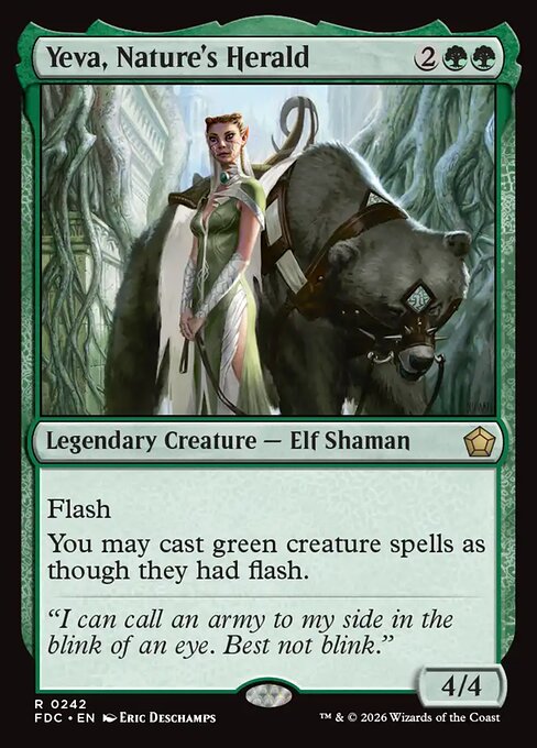 Yeva, Nature's Herald card image