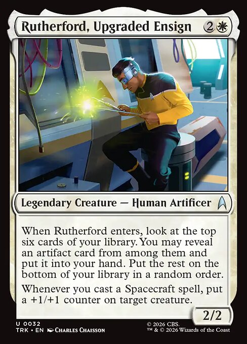 Rutherford, Upgraded Ensign card image