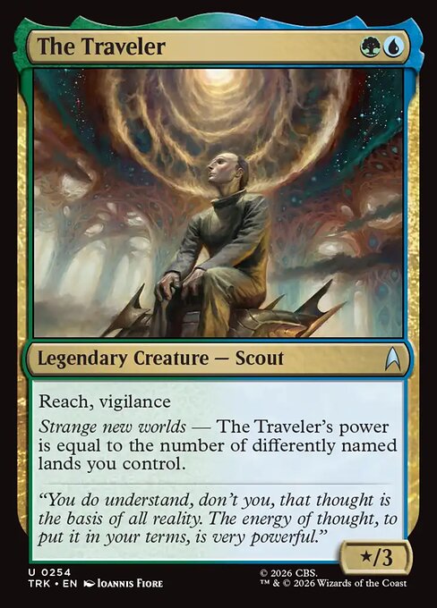 The Traveler card image