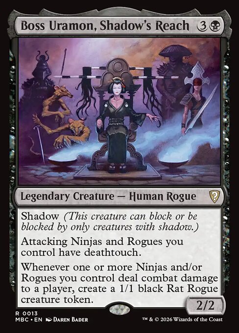 Boss Uramon, Shadow's Reach card image