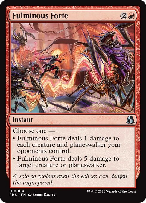 Fulminous Forte card image