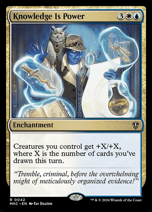 Knowledge Is Power card image