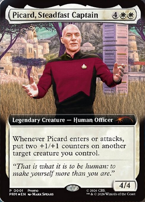 Picard, Steadfast Captain card image