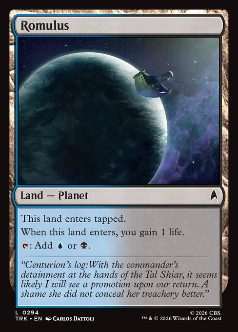 Romulus card image
