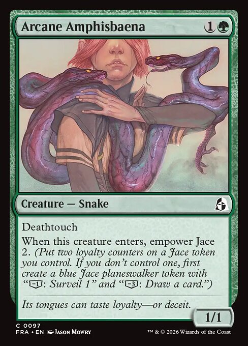 Arcane Amphisbaena card image