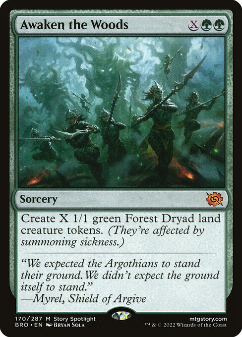Awaken the Woods card image