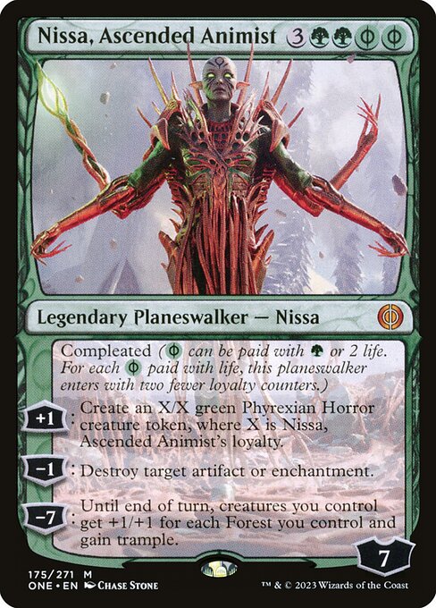 Nissa, Ascended Animist card image