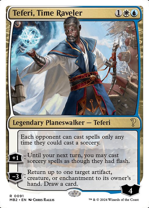 Teferi, Time Raveler card image