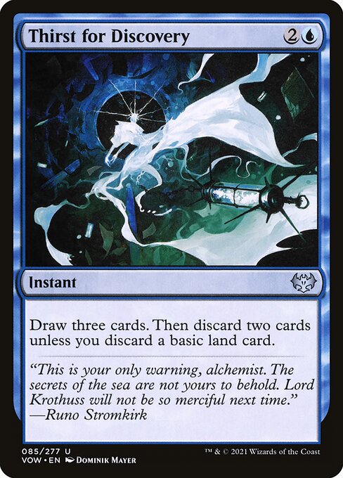 Thirst for Discovery card image