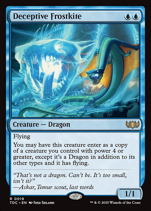 Deceptive Frostkite card image