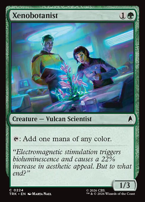 Xenobotanist card image