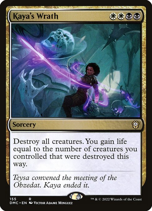 Kaya's Wrath card image