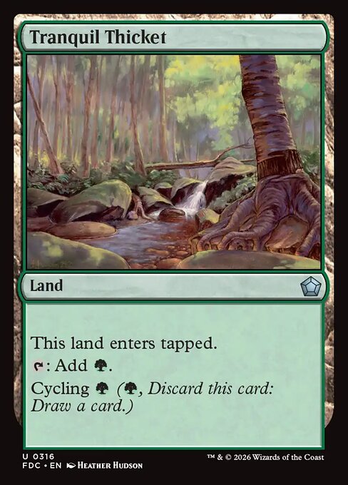 Tranquil Thicket card image