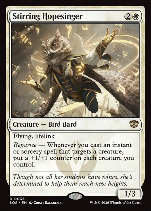 Stirring Hopesinger card image