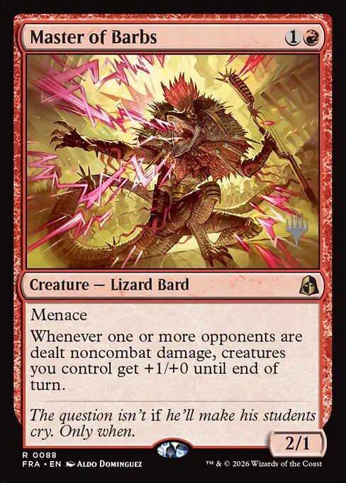 Master of Barbs card image