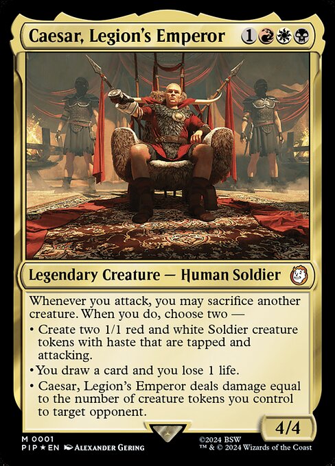 Caesar, Legion's Emperor card image