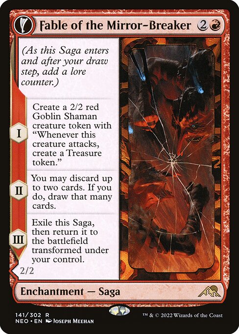Fable of the Mirror-Breaker // Reflection of Kiki-Jiki card image