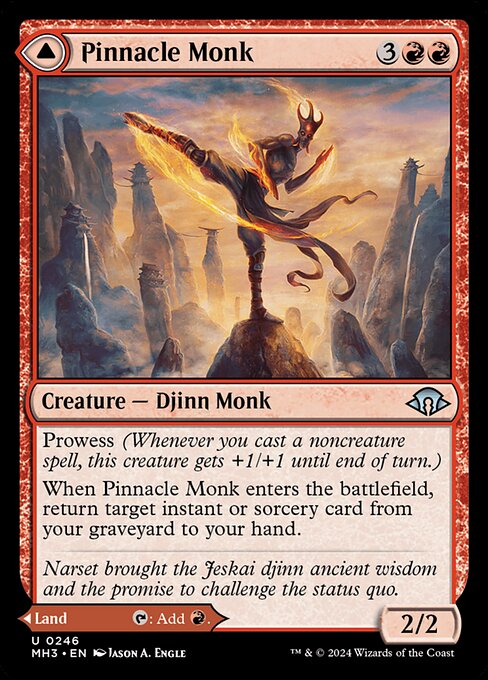 Pinnacle Monk // Mystic Peak card image