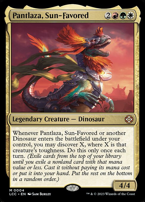 Pantlaza, Sun-Favored card image