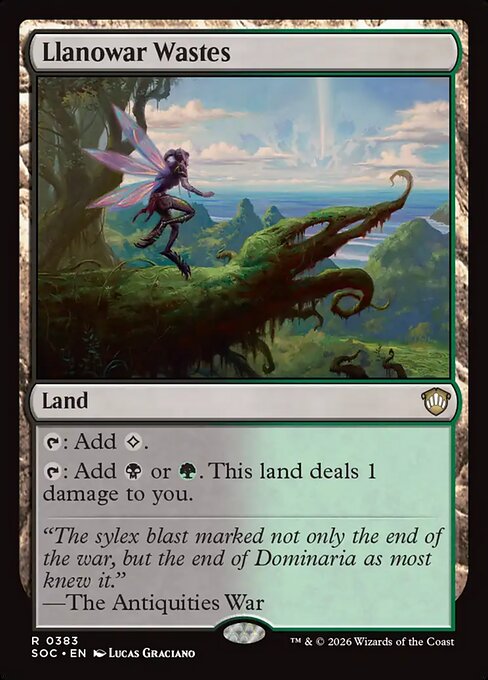Llanowar Wastes card image