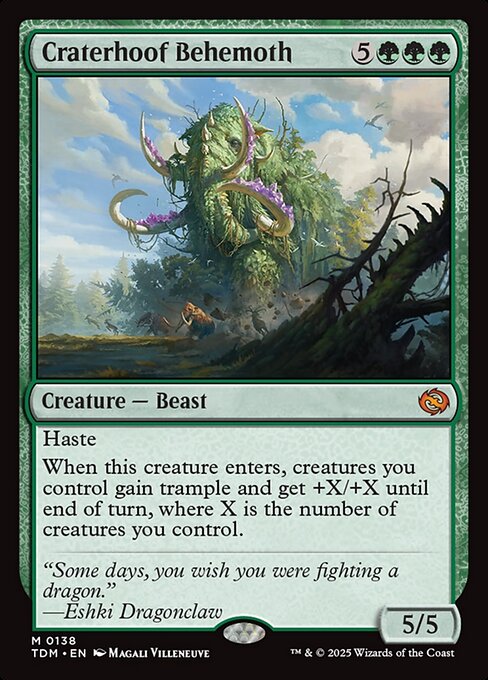 Craterhoof Behemoth card image