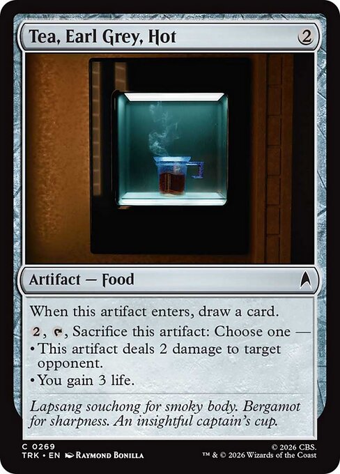 Tea, Earl Grey, Hot card image