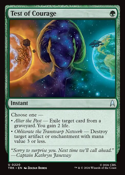 Test of Courage card image