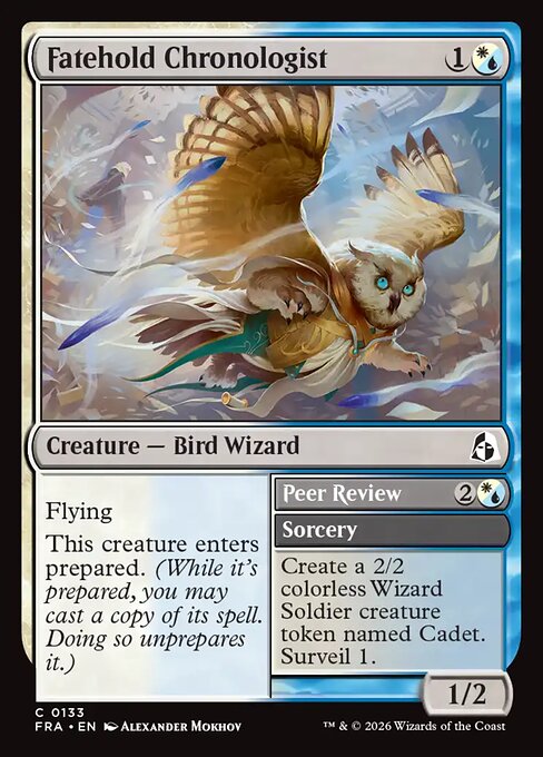 Fatehold Chronologist // Peer Review card image
