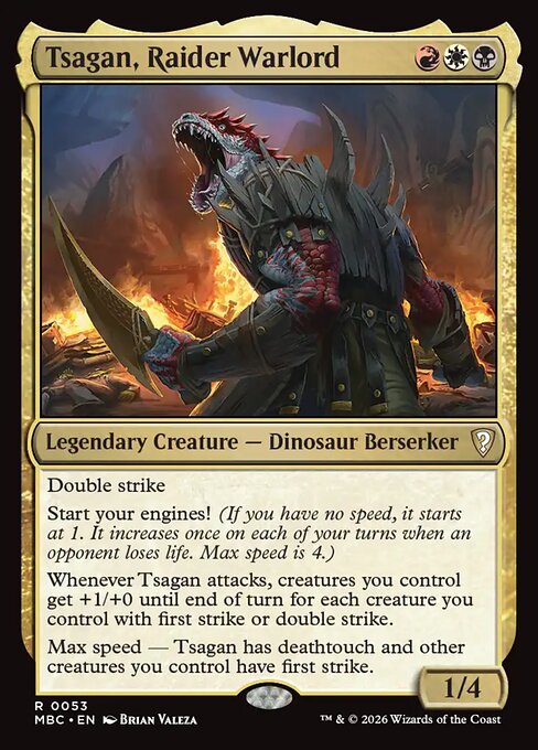 Tsagan, Raider Warlord card image